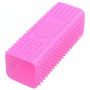 Budd Pet Soft Silicone Rubber Brush Dog Cat Grooming Shower Bath Brush Prof