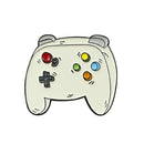 Game Machine Pins Cartoon Lapel Shirt Brooch Kids Jewelry Gift (Style 1) A
