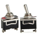Hot 1pc 12V Heavy Duty Toggle Flick Switch ON/OFF Car Dash Light Metal HVBX