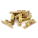 50mm Furniture Cabinet Door Brass Double Ball Roller Catch Latch 10 Pcs D7U8