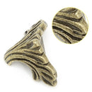 30Pcs Decorative Jewelry Gift Box Wood Case Feet Leg Corner Protector 19mm x11mm