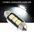Car led car top light decoding double-point 36MM 3SMD reading light B5V4