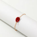 Fashion Cowrie Red Sea Shell Bracelet Women Accessories Punk Summer Seashel