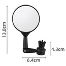 1Pc Universal Bicycle Rearview Handlebar Mirrors Cycling Rear View MirrorSEAU