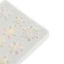 Snowflake Silicone Fondant Cake Mold Soap Chocolate Decorating DIY Moul@