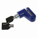 disc brake lock Disc Lock Motorcycle Bike blue