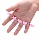 50pcs Nail Art Toes Separators Fingers Foots Sponge Soft Gel UV Beauty Tools LJ