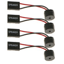 Set of 4 PC Case Computer Motherboard Internal Code Beep Speaker Buzzer New