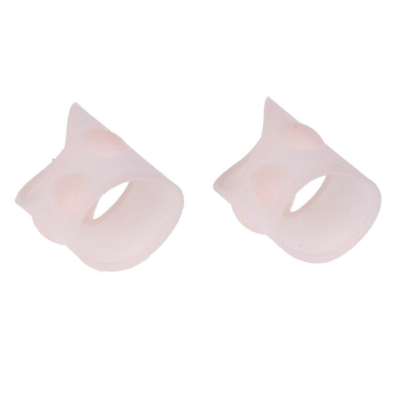 1Pair Bunion Toe Separator Foot Care Tool Silone Fabric Hallux Valgus-Correct Ew