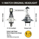 2X H7 LED Headlight Conversion 110W 30000LM 6000K Error Free Canbus Bulb Set !!