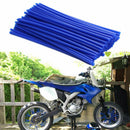 144pcs Universal Motocross Dirt Bike Wheel Rim Skins Cover Spoke Wraps