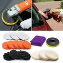 18x Auto Car Polish Wax Soft Thick Foam Sponge Pad Polisher Pad Buffer N8R8
