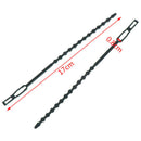 50pcs Adjustable Plastic Plant Cable Ties Reusable Cable Ties Climbing Support M