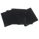 100Pcs Black Self Adhesive Rubber Feet Semicircle Bumpers Door Buffer Pad SEME