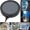 2pcs Aquarium Air Stone Disk Silent Oxygen Bubble Cutain Aerator for Fish Tank