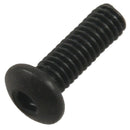 M2.5x8mm Hexagon head nut Screw cap Black 50 G2J8