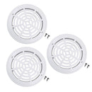 3 Packs Pool Main Drain Cover, with 2 Screws, for In-Ground Swimming Pool