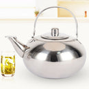 Stainless Steel Tea Pot Coffee Lightweight Removable Infuser Kettle 2L