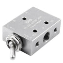 HL2501-V Carbon Steel Pneumatic Toggle Knob Switch Valve C7H3