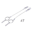 Stainless Steel Bimini top Ball pin with Lanyard - Ball pin Style