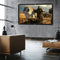 60inch Foldable Projector Screen 4:3 HD Home Theater Cloth Outdoor Movie Curtain