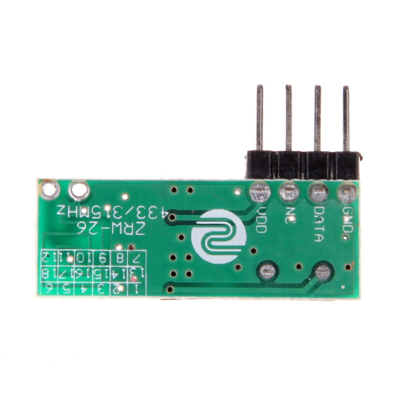 DC5V Decode Filter Chip Wireless Superheterodyne Receiver Module(433MHZ) A