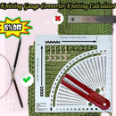 Knitting Gauge Converter Knitting Calculator Counting Frame New