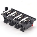 2Pcs 12 Terminal 12 Position Spring Loaded Push Speaker Socket Connector Boar BX