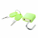 Rectangle Drawer Cabinet Suitcase Toolbox Padlock Green 23mm w 2 Keys