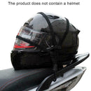Motorcycle Motorbike Helmet Elastic Rope Strap Luggage Hook Bungee W/ 2 Net G4H8