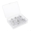 100 Pieces/set Round Head Stainless Steel Spiral Nail Stud Tack Pins Furniture