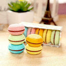 5pcs Cute Macarons Colors Erasers Pencil Rubber Eraser Sweet Set Stationery C6P7