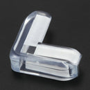 Desk Table Corner Right Angle Safety Cushion Pad Protector 4 Pcs Clear Z3T7