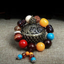 Fashion Car Mirror Hanging Pendant Car Gear Beads Bracelet Rearview Suspens
