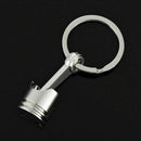 Useful Metal Piston Car Keychain Keyfob Engine Auto Fob Key Chain Ring_Keyr F7D1