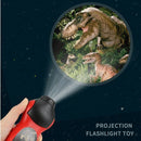 24 Patterns Flashlight Children Toys Cartoon Dinosaur Projector Lamp