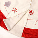 Christmas Tree Skirt 120Cm Round Carpet Christmas Tree Bottom Decoration Ne J7L6
