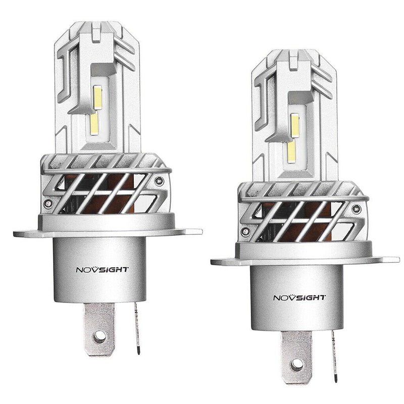 2pcs Super Bright Auto LED 9003(H4) Headlight 3500LM 6000K 40W White Beam, Car