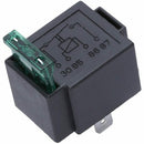 Fused On/Off Automotive Fused Relay 12V 30A 4-Pin Normally Open Car Bike,bl O5T2