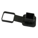 Black Rubber Trailer Hitch Cover Insert 2'' Receivers Class 3 4 5 For ATV