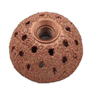 2x Alloy Tire Repair Grinding Head Coarse Grit Buffing Wheel Linking Rod Set