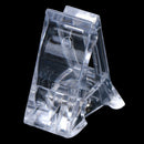 1pc nail crystal fixed clip nail art gel nail tip clip finger extension ME