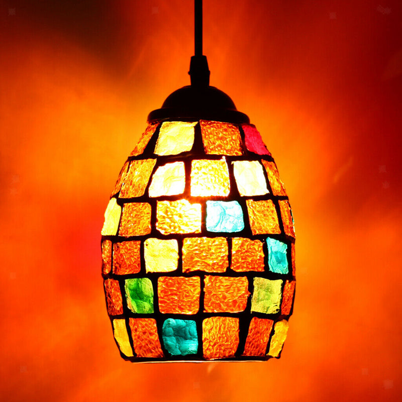 Retro Colorful Ceiling Pendant Lamp Light Chandelier Shades Lampshades