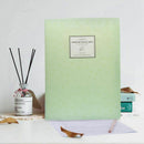 A4 Display Book Folder,Paper Storage Folder Plastic 20 Pockets (Green)