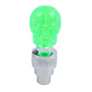 2X Valve Cap Wheel Tire LED Light Lamp for Motorcycle Bicycle Car, Green