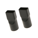2pcs Universal Vacuum Cleaner Hose Nozzle Adaptor Round to Flat Neck 32mm