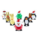 8pcs Wind Up Kids Educational Toys Clockwork Walking Toys Xmas Decor Gift