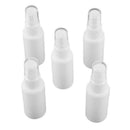 Beauty White Plastic Atomiser - Empty Spray Bottle, 30 ml - Pack of 5 Bottl