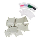 200x Floss Bobbins Embroidery Thread Bobbin Winding Card DIY Cross Stitch Tools