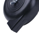 Black Plastic 3/8 PT Male Thread Air Compressor Inlet Filter Silencer Muffler!E